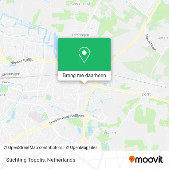 Stichting Topolis kaart