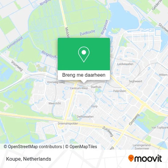 Koupe kaart