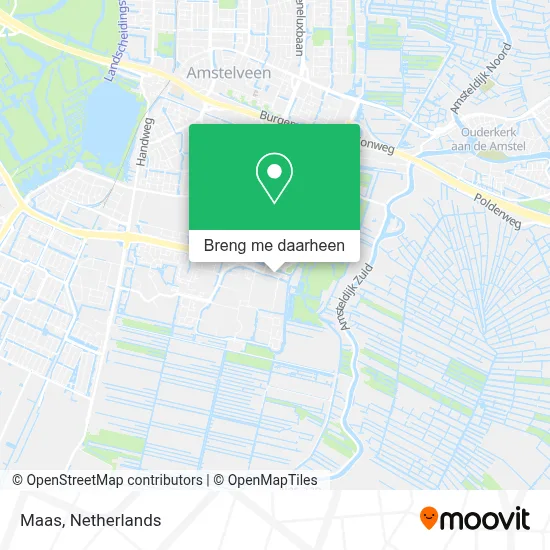 Maas kaart