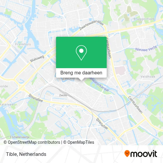 Tible kaart