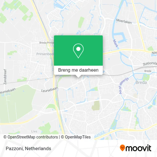 Pazzoni kaart