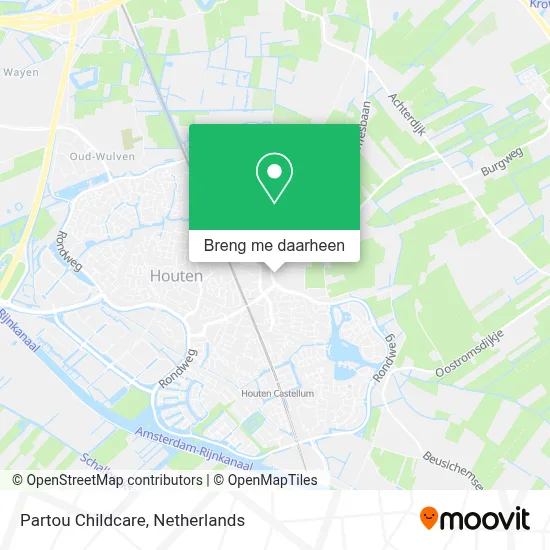 Partou Childcare kaart