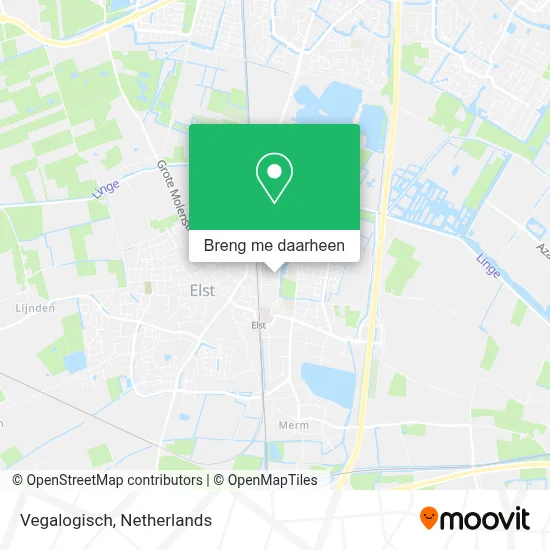 Vegalogisch kaart