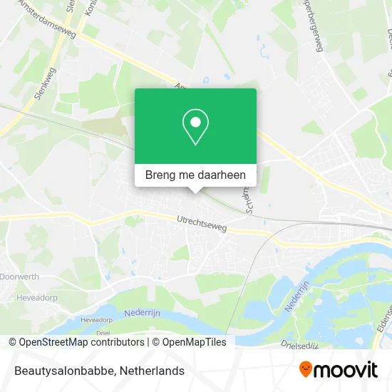 Beautysalonbabbe kaart