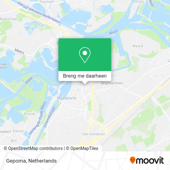 Gepoma kaart