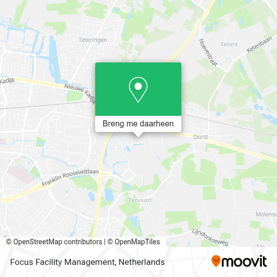 Focus Facility Management kaart