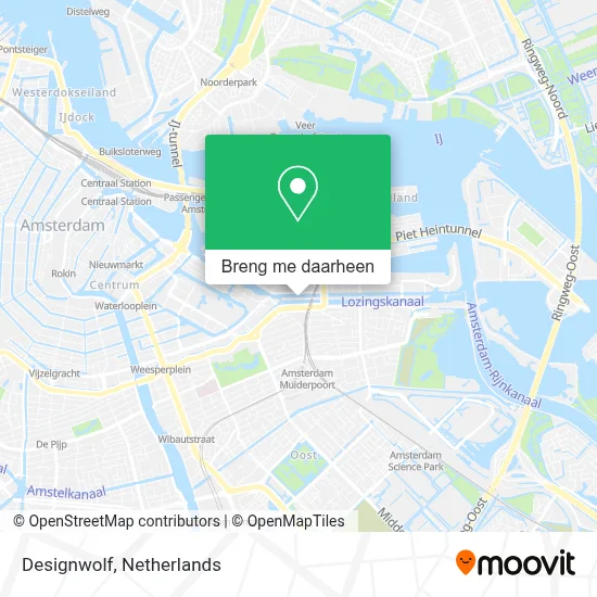 Designwolf kaart