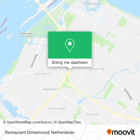 Restaurant Dintelmond kaart