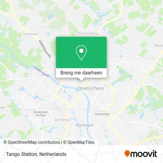 Tango Station kaart