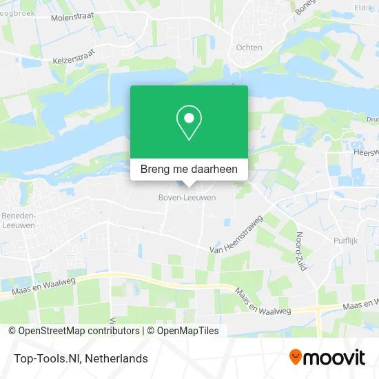 Top-Tools.Nl kaart