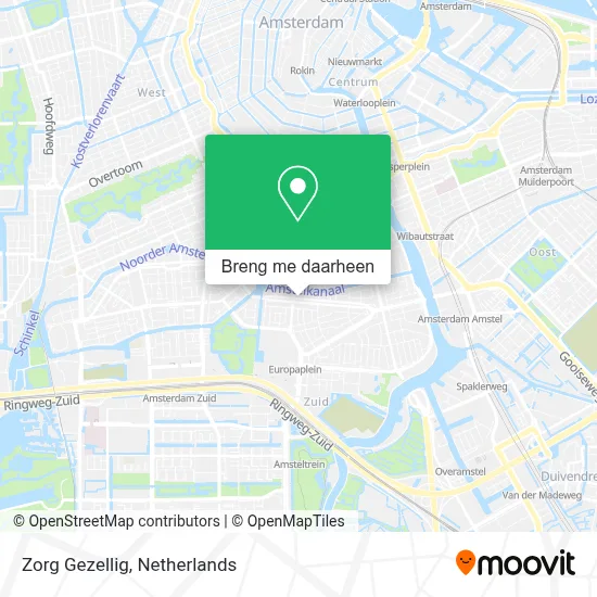 Zorg Gezellig kaart