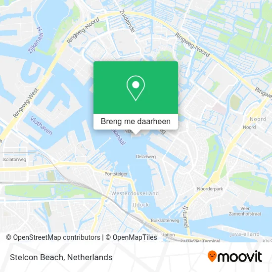 Stelcon Beach kaart