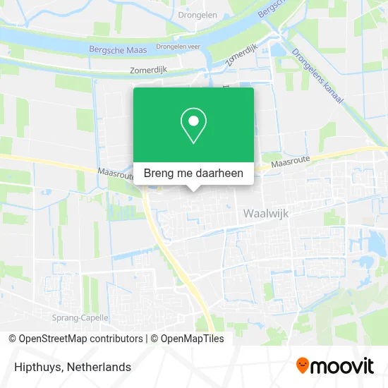 Hipthuys kaart