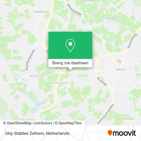 Ghp Stables Zelhem kaart