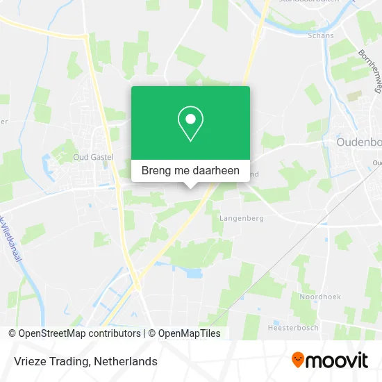 Vrieze Trading kaart