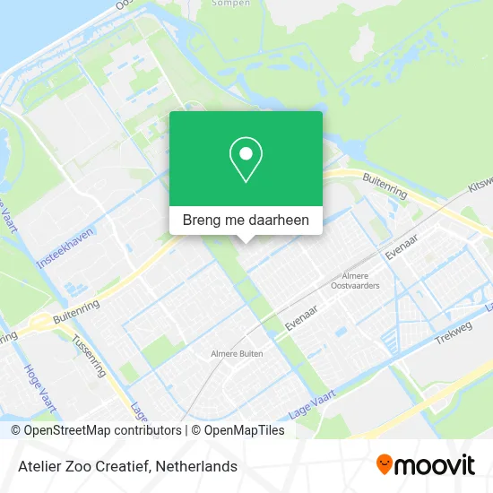 Atelier Zoo Creatief kaart