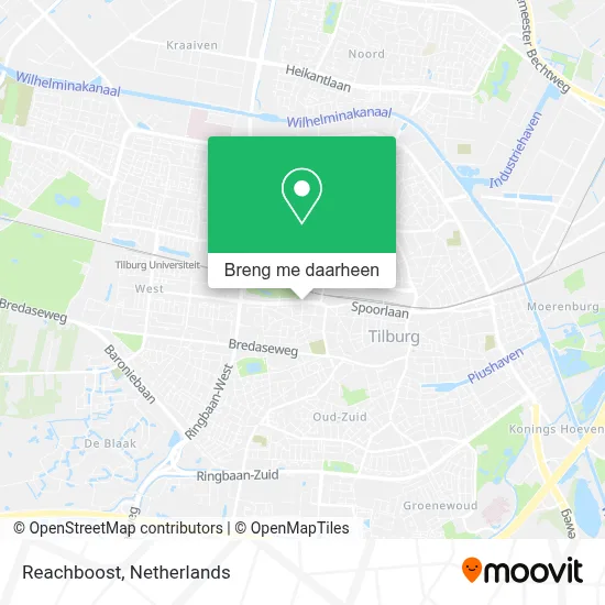 Reachboost kaart