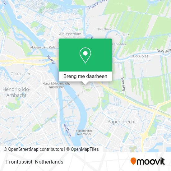 Frontassist kaart