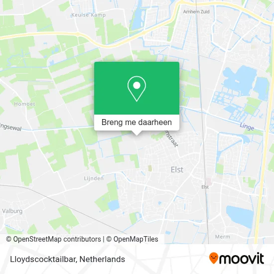 Lloydscocktailbar kaart