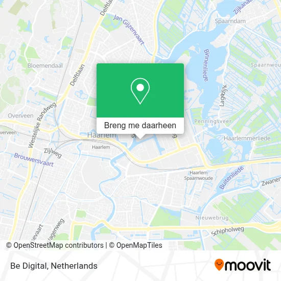 Be Digital kaart