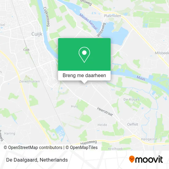 De Daalgaard kaart
