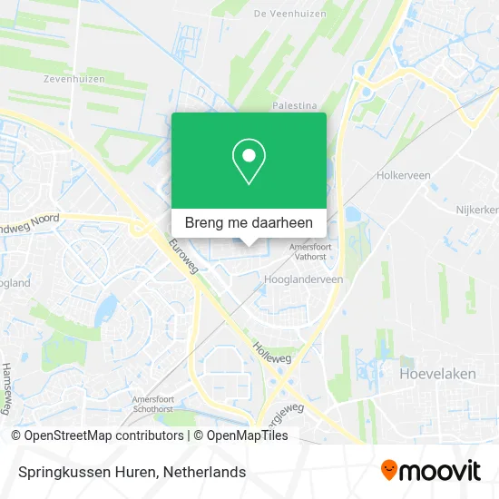 Springkussen Huren kaart
