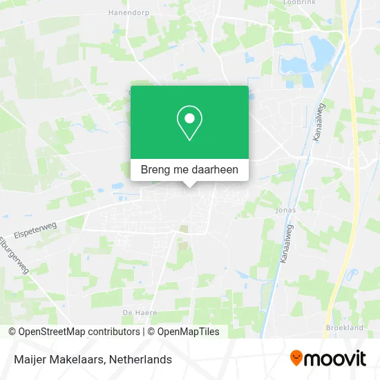 Maijer Makelaars kaart