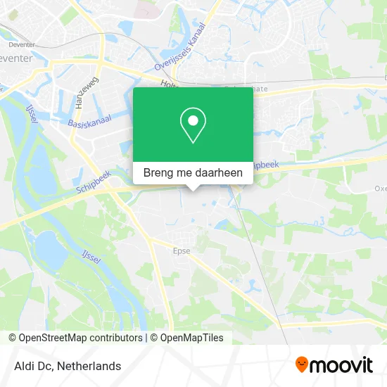 Aldi Dc kaart