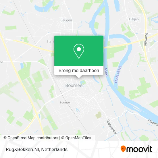 Rug&Bekken.Nl kaart