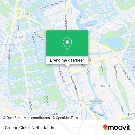 Groene Cirkel kaart