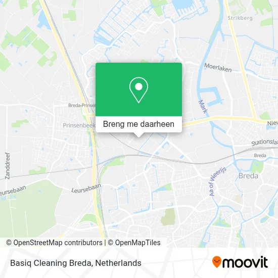 Basiq Cleaning Breda kaart