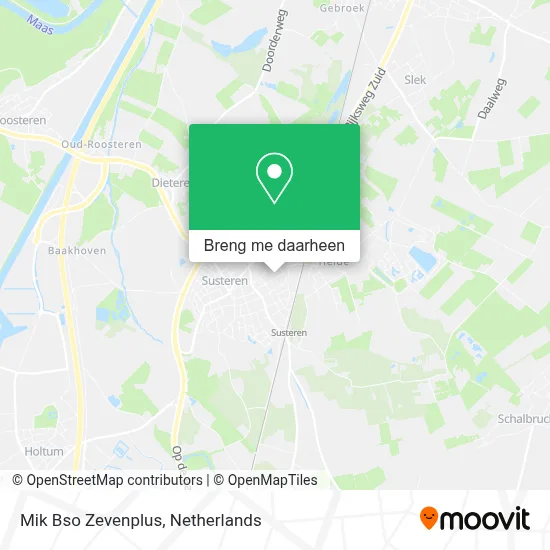 Mik Bso Zevenplus kaart
