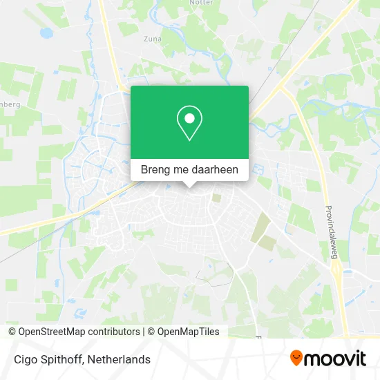 Cigo Spithoff kaart