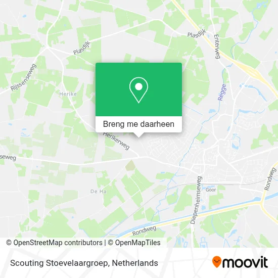 Scouting Stoevelaargroep kaart