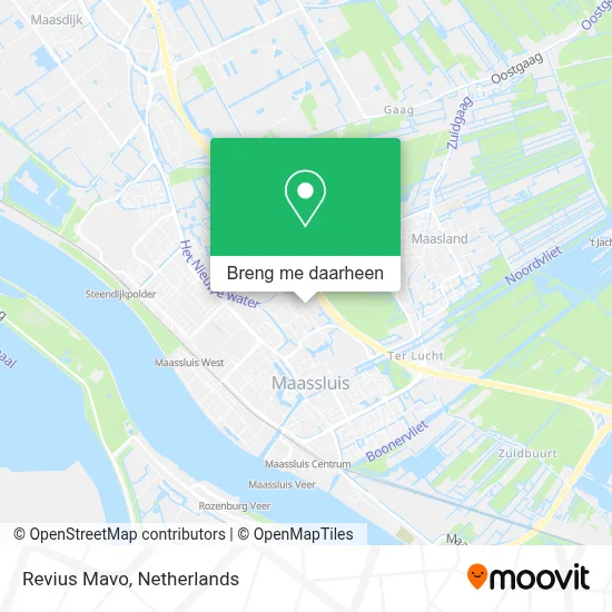 Revius Mavo kaart