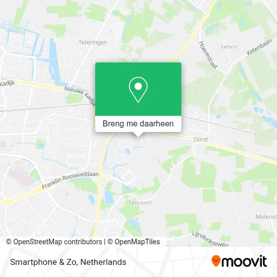 Smartphone & Zo kaart
