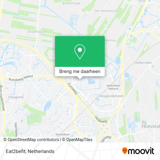 Eat2befit kaart