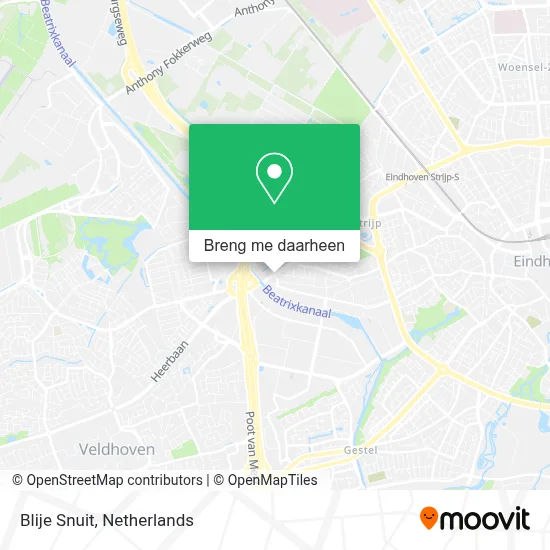 Blije Snuit kaart