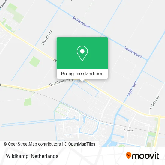 Wildkamp kaart