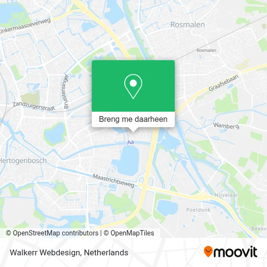 Walkerr Webdesign kaart