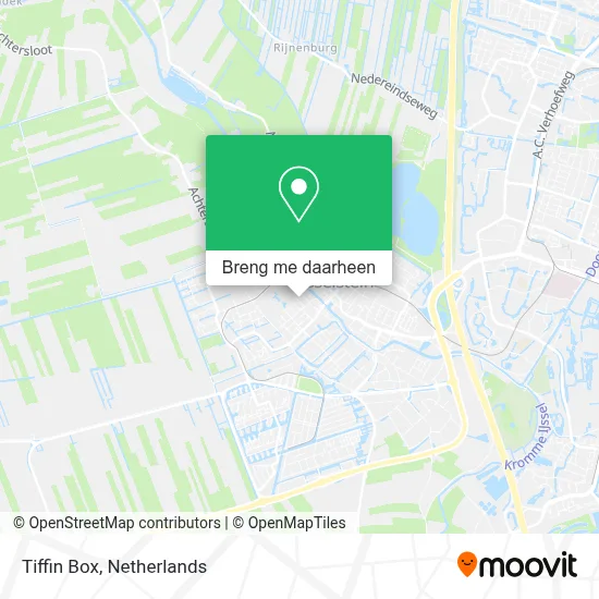 Tiffin Box kaart