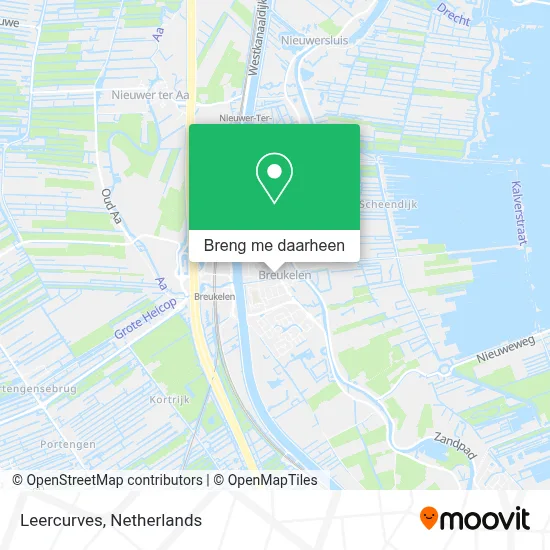 Leercurves kaart