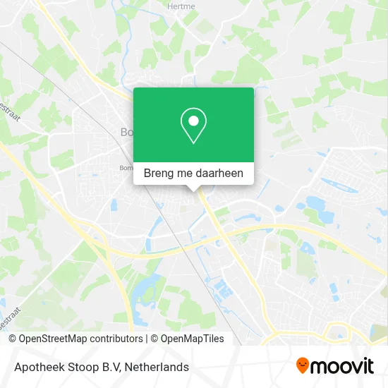 Apotheek Stoop B.V kaart