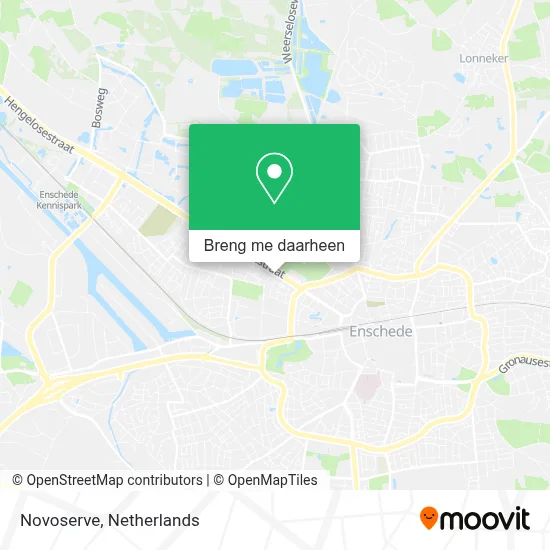 Novoserve kaart