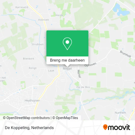 De Koppeling kaart
