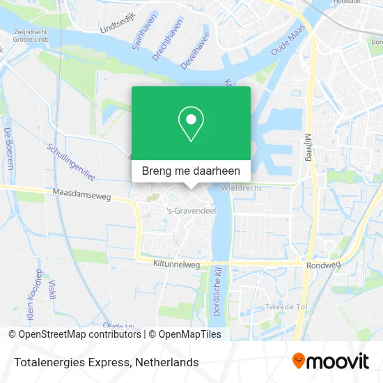 Totalenergies Express kaart