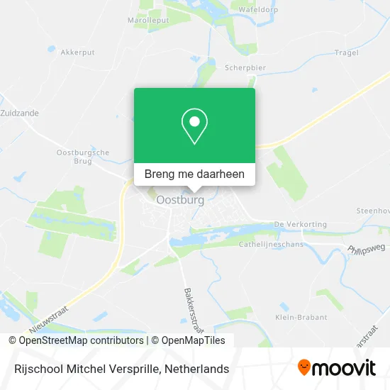 Rijschool Mitchel Versprille kaart