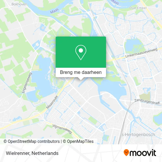 Wielrenner kaart