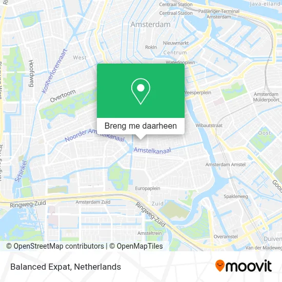 Balanced Expat kaart