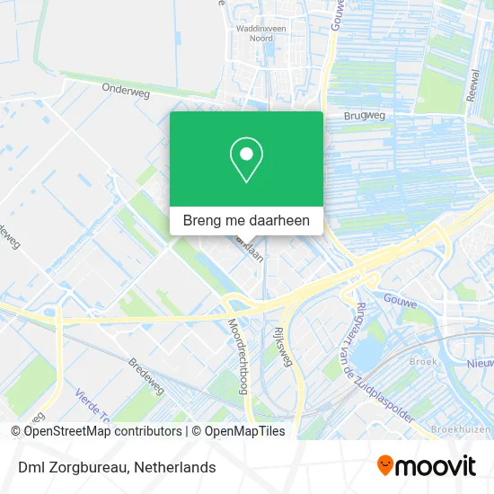 Dml Zorgbureau kaart